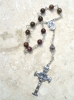 Pietersite One Decade Rosary with Sacred Heart Center