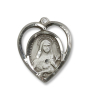 Sterling Silver St. Theresa Pendant 