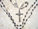 Iolite Wire Wrapped Rosary