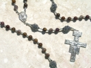 Pietersite Rosary with San Damiano Crucifix